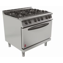 Falcon-Dominator-Plus-G3101D-e1452077800781 G3101D Dominator Plus 6 Burner Gas Oven Range  