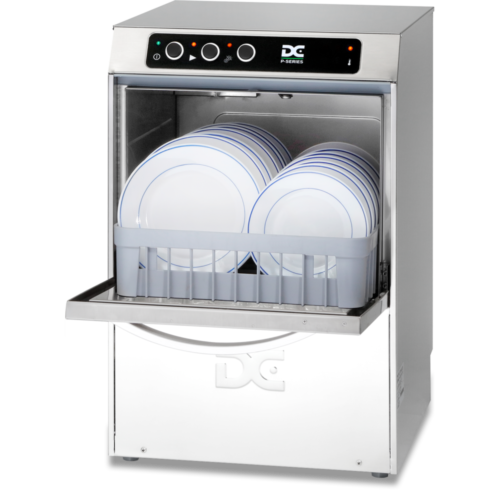 PD40_open_dishes-Web-500x500 PD40 Premium Dishwasher 400x400mm basket  