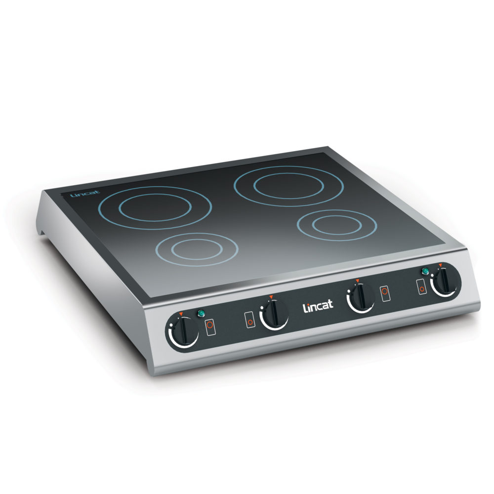 IH42 IH21 Lincat Energy Efficient, Tabletop, Induction Hob, 2 Zones  