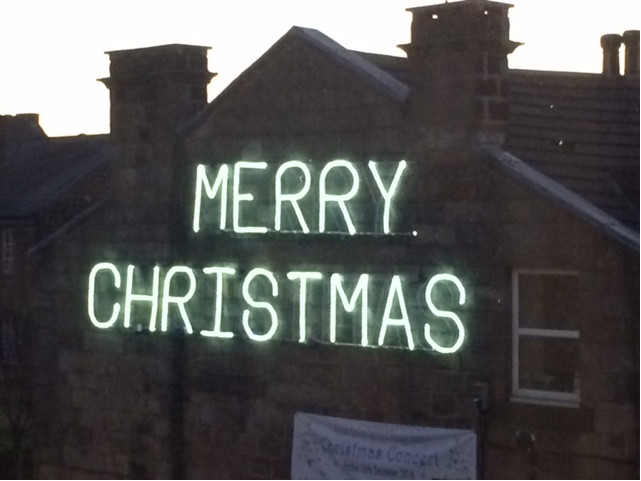 MerryXmas Emmerdale arrives in Yeadon (Hotten)!  