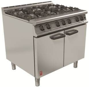 G3101 Supply, Install and Servicing the Popular 6 Burner Falcon Oven Range  