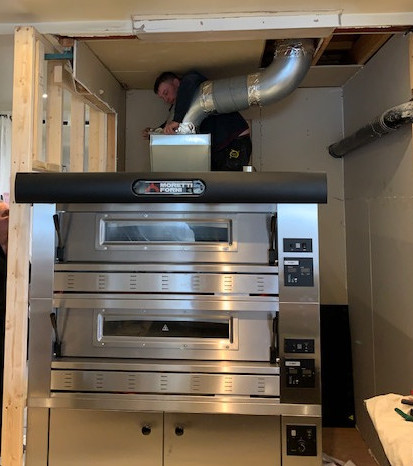 Pizza-Oven-Install Mobile Catering Equipment Gas Certificates available from Cater-Force  