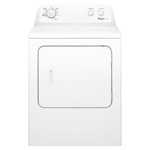 3LWED4705FW-CLASSIC-DRYER-Resize-500x500 Whirlpool Atlantis 3LWED4705FW Classic American Style Vented Dryer  