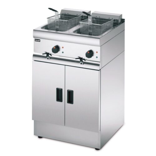 J12_01-500x500 J12 Lincat Twin Tank, 2 Baskets Electric Fryer  