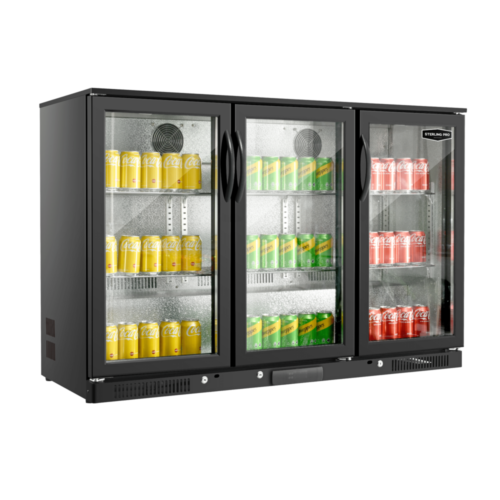 Sterling-Pro-SP3HC-BH_01-min-500x500 SP3HC-BH - Triple Door Black Bottle Cooler  