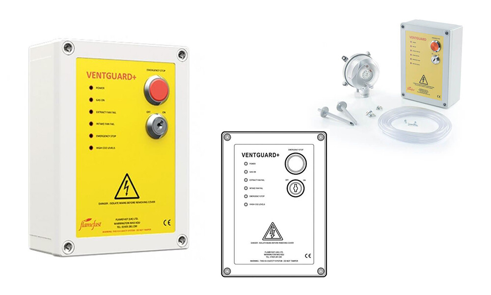 Ventguardplus Commercial Kitchen Gas Interlock System  